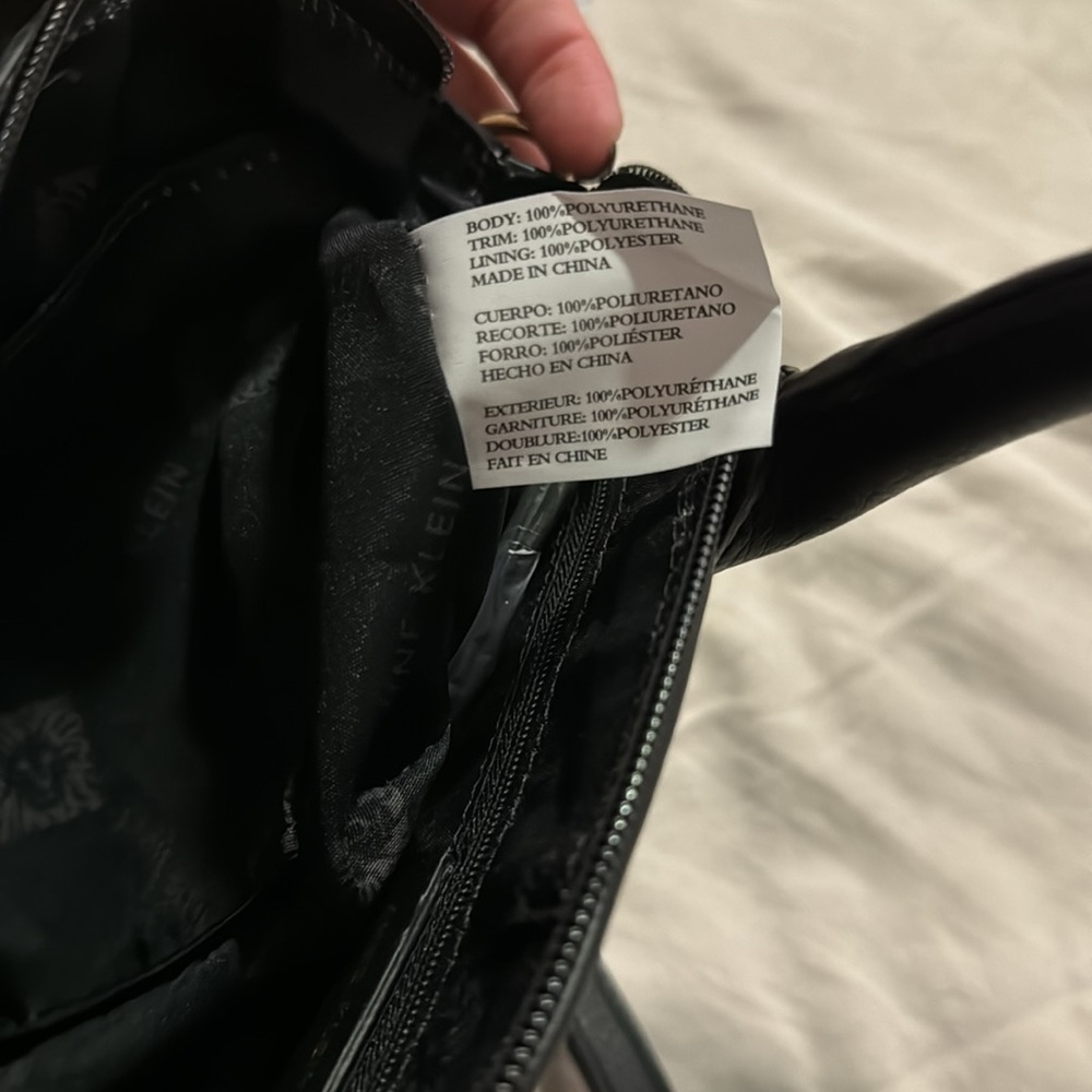 ANNE KLEIN | NWOT Dome Crossbody Satchel | Brown and Black with Lion Print - Picture 9 of 9